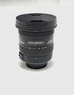 لنز Sigma 10-20mm f/3.5 EX DC HSM for Nikon (کارکرده، مشابه آکبند)